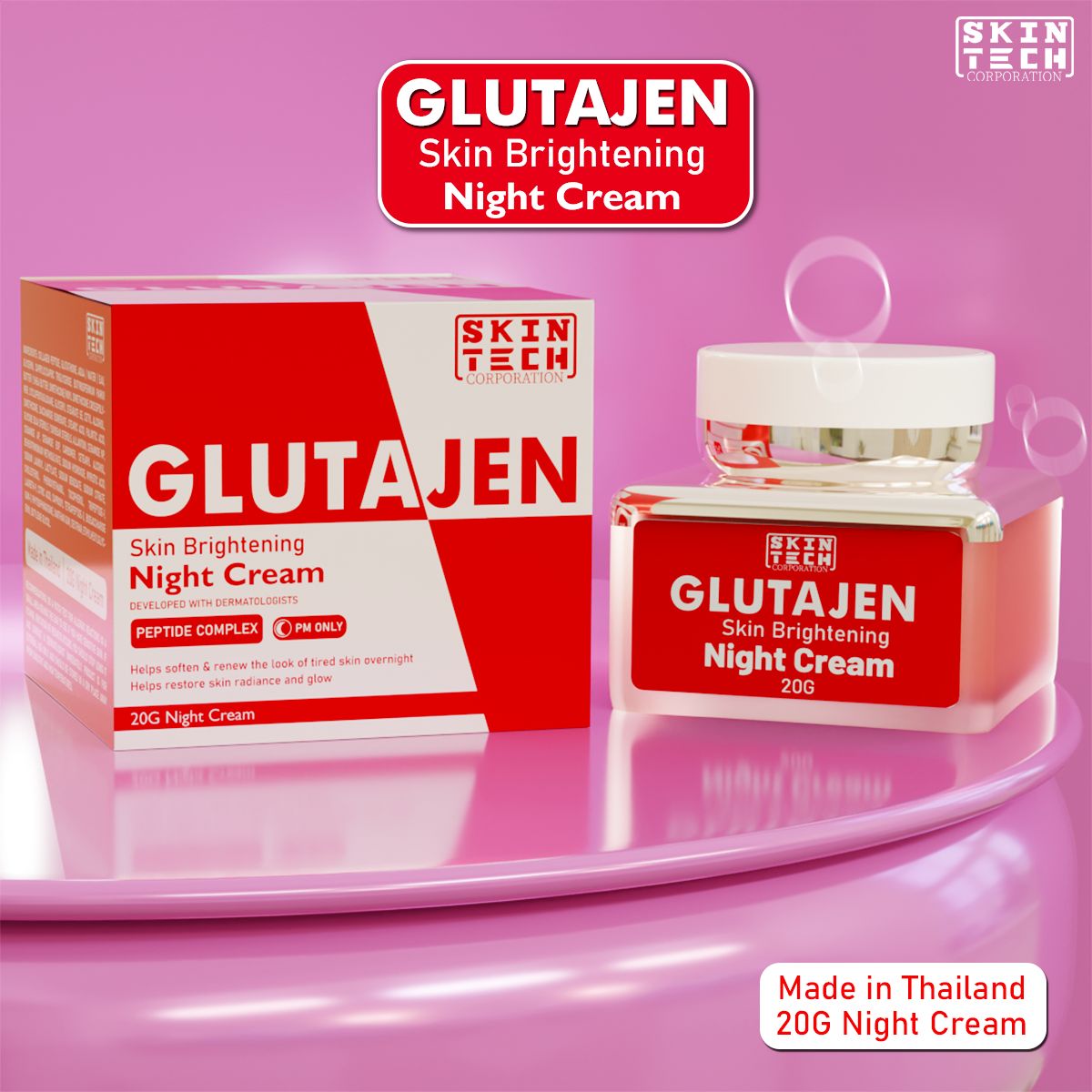 Glutajen Whitening Night Cream