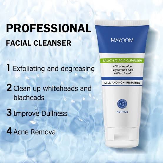 Mooyam Salicylic Acid Whitening & Acne Clear Face Wash